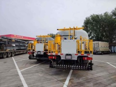 Sinotruk Shandeka 10 cubic meter intelligent asphalt distributor truck