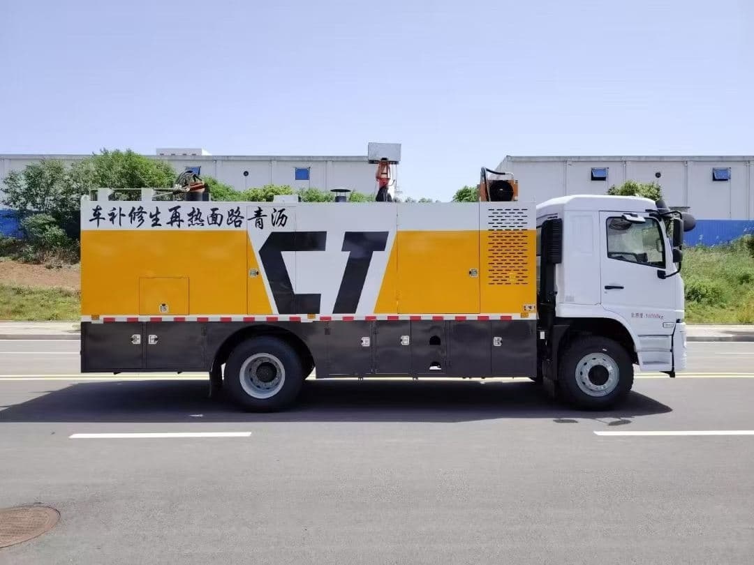 SHACMAN Automobile Delong Asphalt Road Hot Recycling Repair and Maintenance Truck