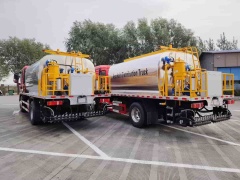 Sinotruk Shandeka 10 cubic meter intelligent asphalt distributor truck