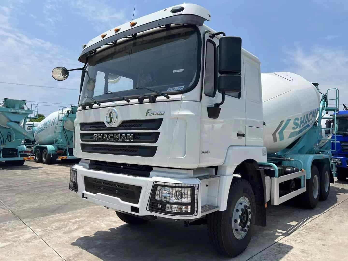 SHACMAN F3000 6×4 Euro II emission standard concrete mixer truck