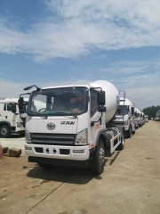 Jiefang 6 cubic meter concrete mixer truck