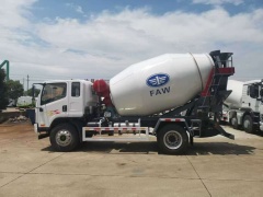 Jiefang 6 cubic meter concrete mixer truck