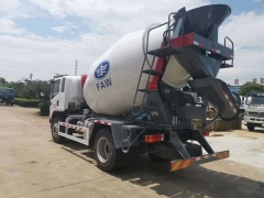 Jiefang 6 cubic meter concrete mixer truck