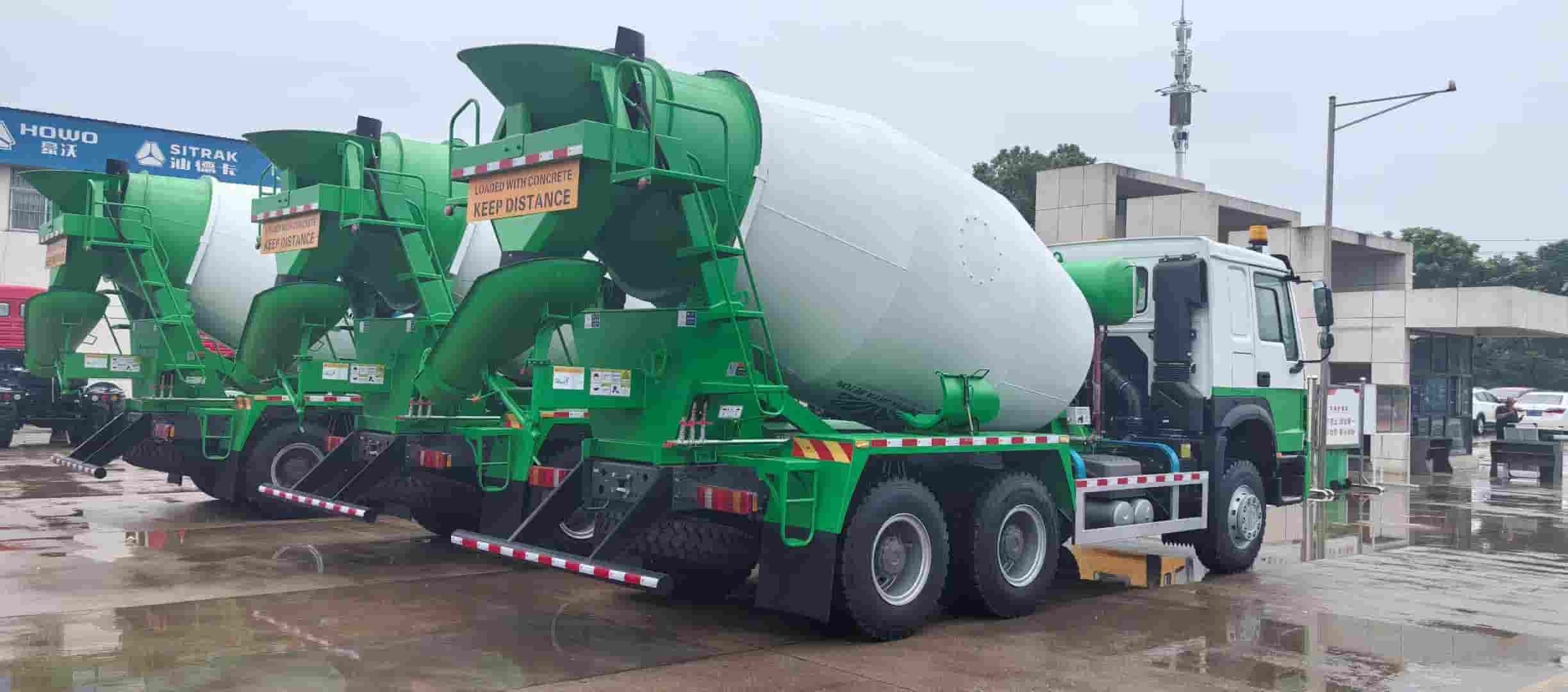 Sinotruk 6×4 mixer truck