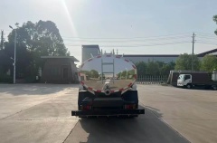 Isuzu 304 mirror-finish food-grade stainless steel 6-ton water truck