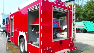 Dongfeng D9 Dolica 6-ton Foam Fire Truck