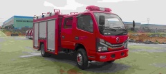 Dongfeng Dolica 2.5-ton water tanker fire truck