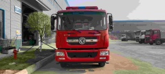 Dongfeng Dolica 6-ton water tanker fire truck