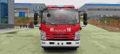 Isuzu 3.5-ton water tanker fire truck