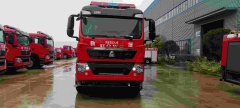 Sinotruk Howo 12-ton water tanker fire truck