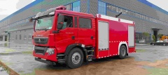 Sinotruk Howo 8-ton foam fire truck