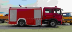 Sinotruk Howo 8-ton foam fire truck