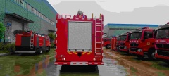 Sinotruk Howo 12-ton water tanker fire truck
