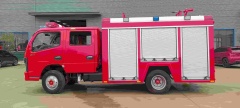 Dongfeng Dolica 2.5-ton water tanker fire truck
