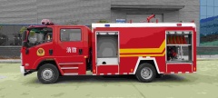 Isuzu 3.5-ton water tanker fire truck