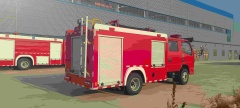 Dongfeng Dolica 2-ton water tanker fire truck