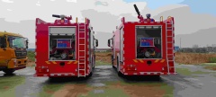 Sinotruk Howo 8-ton foam fire truck
