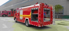 Isuzu 3.5-ton water tanker fire truck