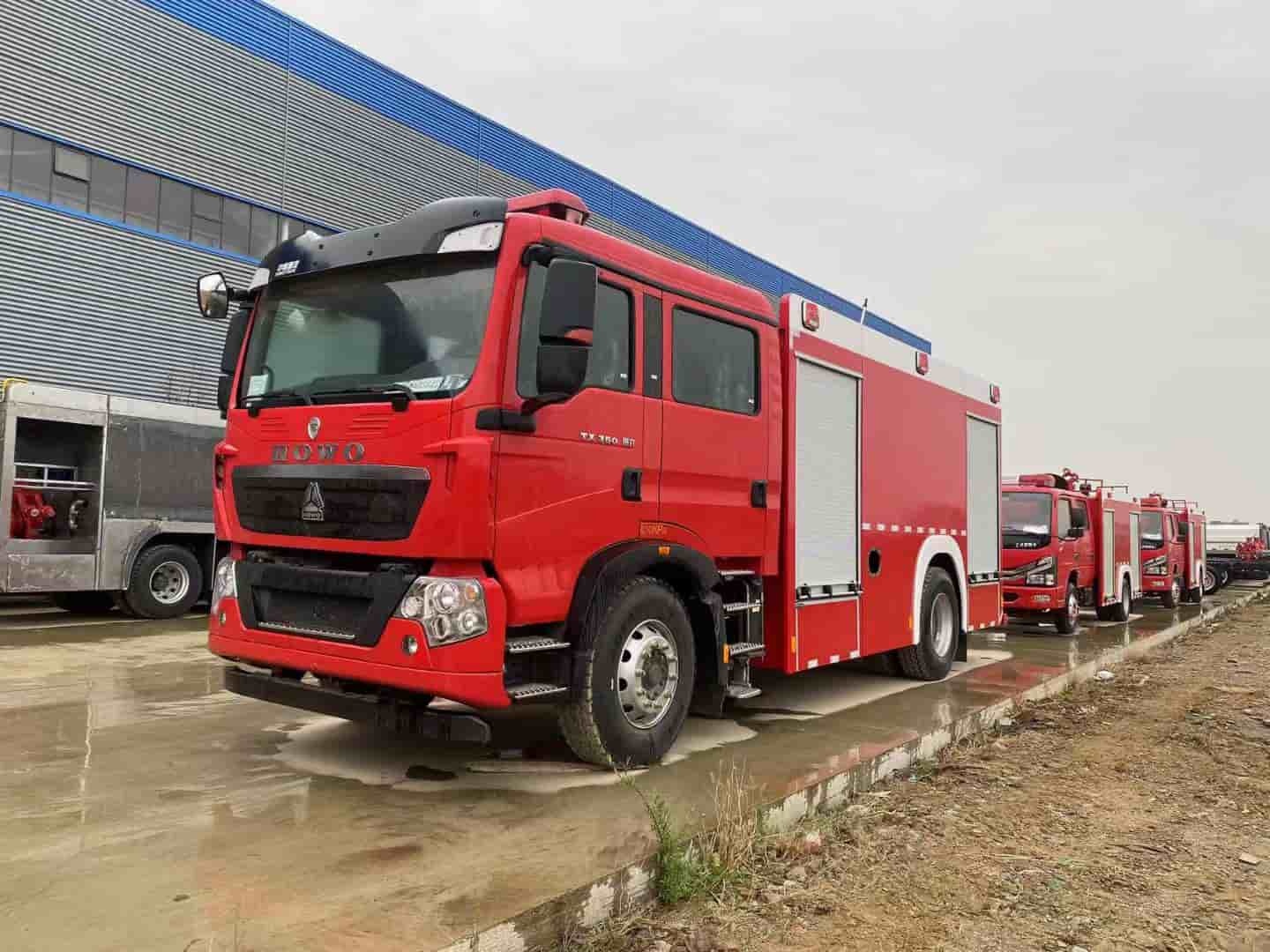 Sinotruk Howo TX Series 4×2 Foam Fire Truck