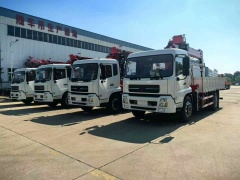 Dongfeng Dolica truck-mounted crane