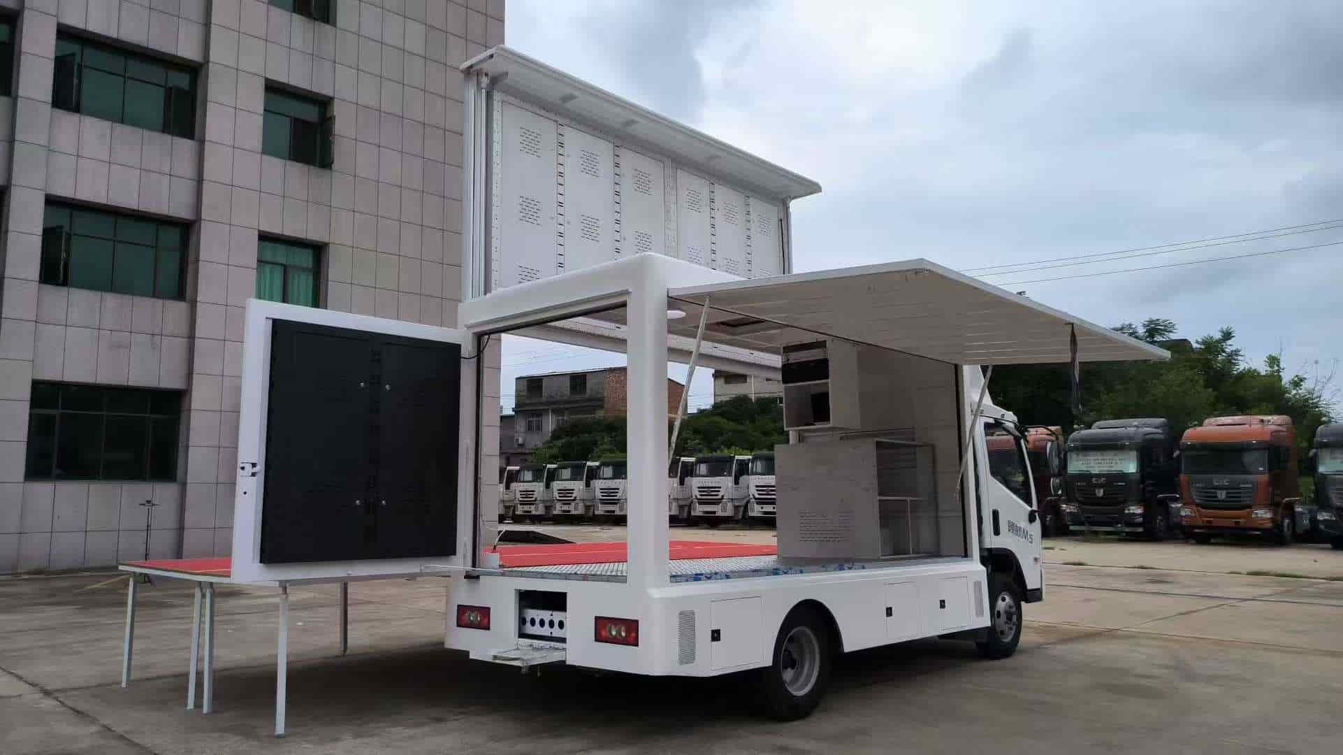 Foton Navigator M5 4.2-meter Blue-plate Advertising Truck