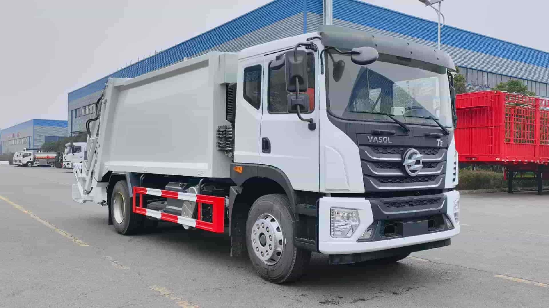 Dongfeng Huashen 14 cubic meter compressed garbage truck