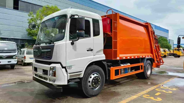 Dongfeng 14 cubic meter compressed garbage truck