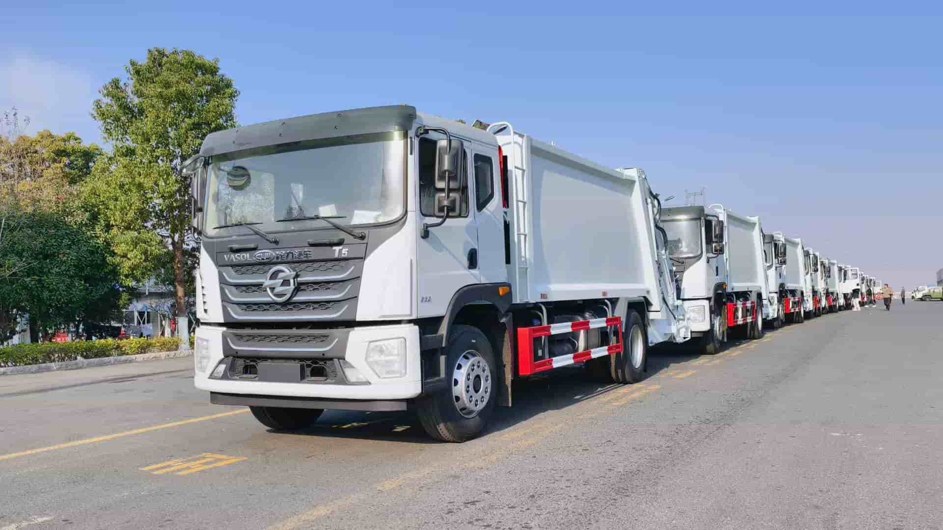 Dongfeng Huashen 14 cubic meter compressed garbage truck