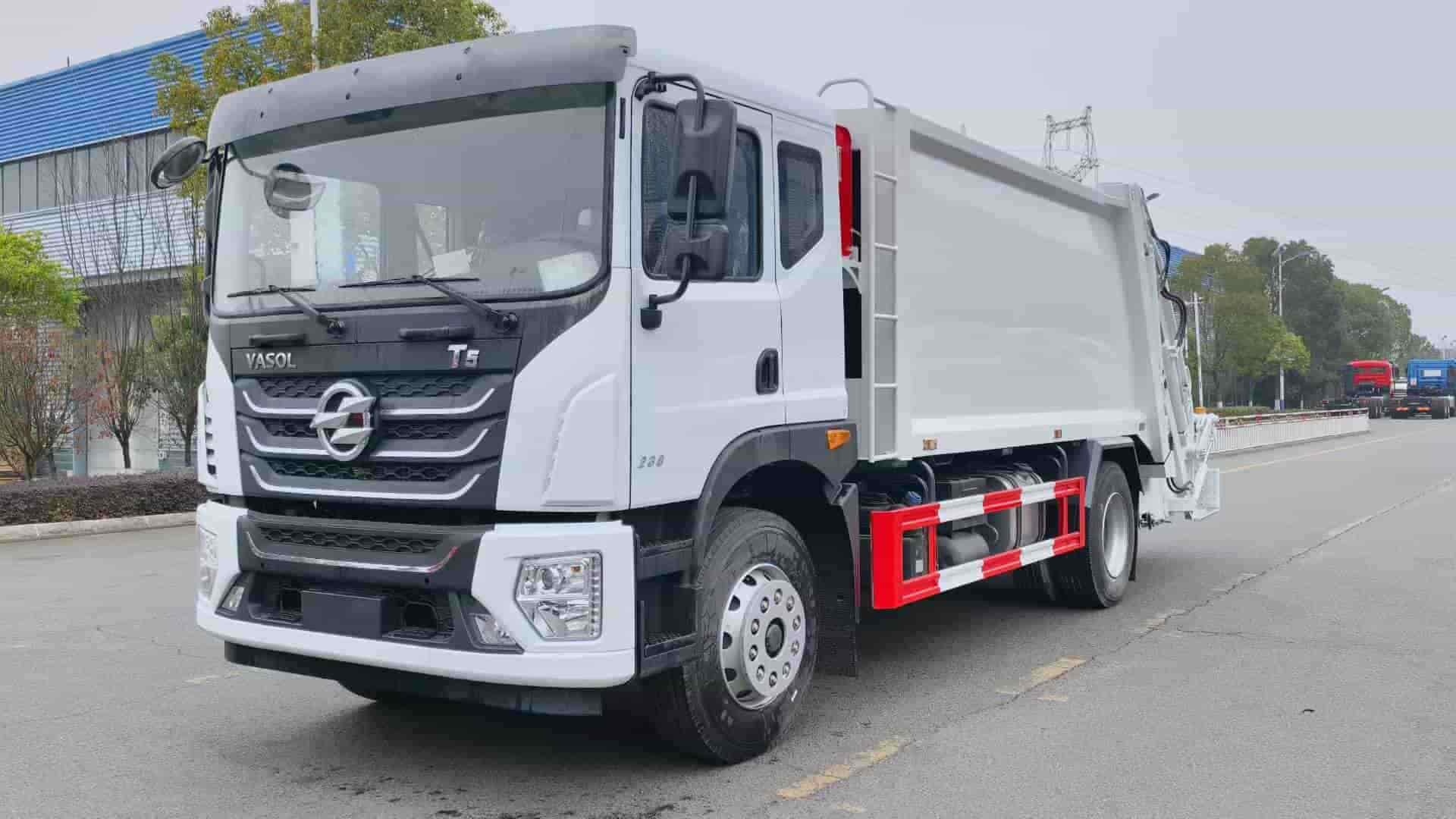 Dongfeng Huashen 14 cubic meter compressed garbage truck