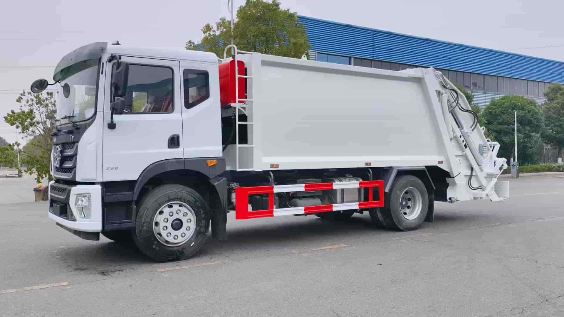 Dongfeng Huashen 14 cubic meter compressed garbage truck