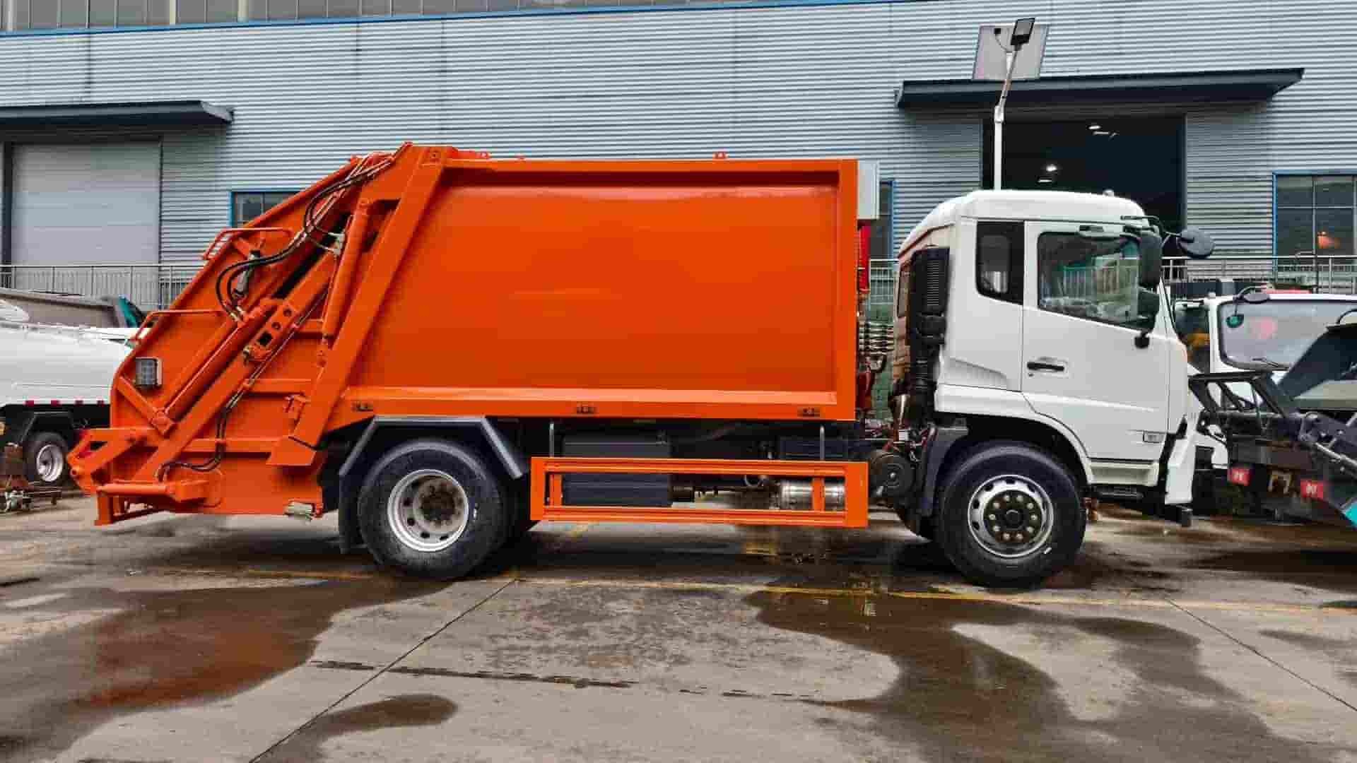 Dongfeng 14 cubic meter compressed garbage truck