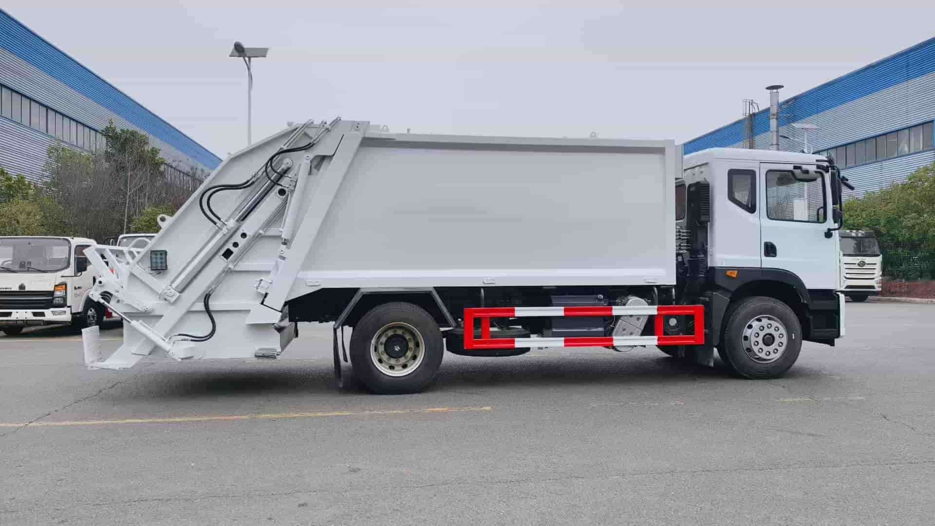 Dongfeng Huashen 14 cubic meter compressed garbage truck