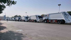 Dongfeng Huashen 14 cubic meter compressed garbage truck