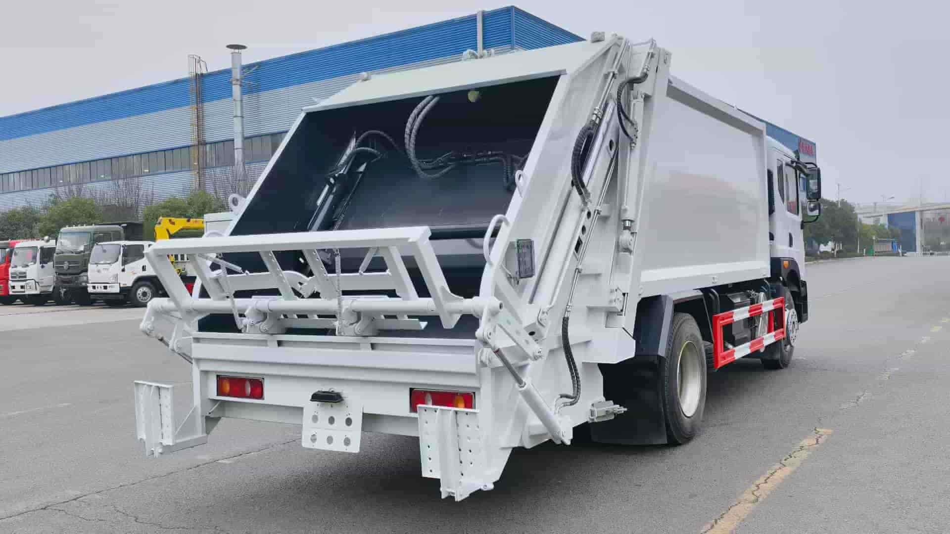Dongfeng Huashen 14 cubic meter compressed garbage truck