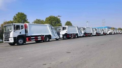 Dongfeng Huashen 14 cubic meter compressed garbage truck