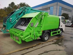 JAC 4x2 4m³ garbage compactor truck