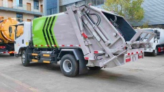 Jiefang 7 cubic meter compressed garbage truck