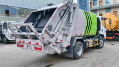 Jiefang 7 cubic meter compressed garbage truck