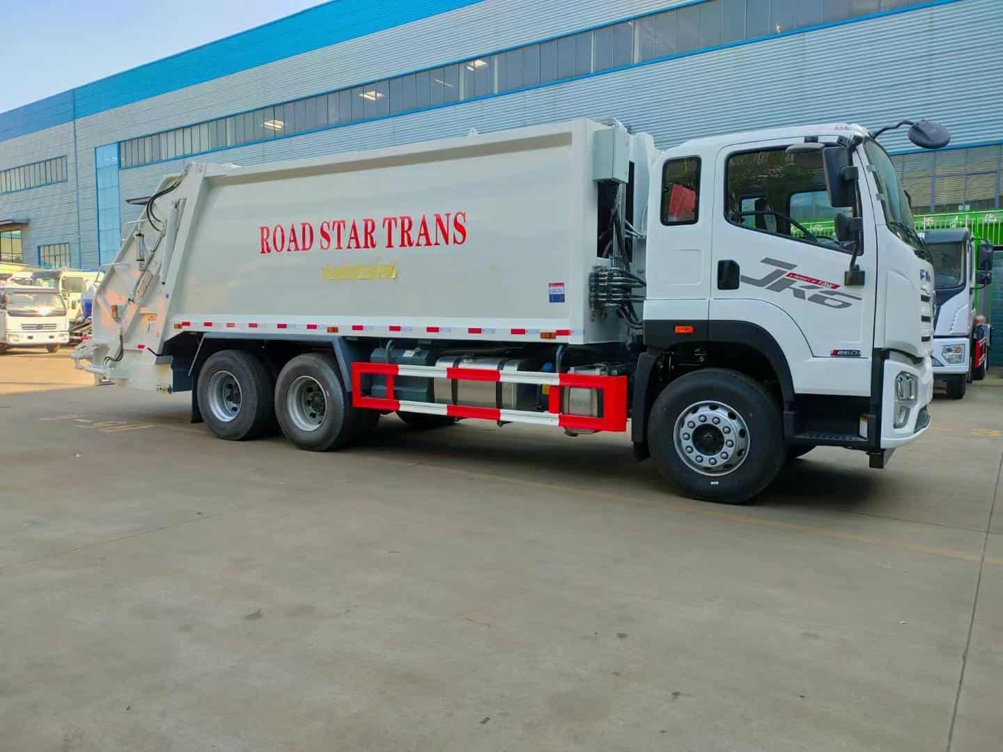 Jiefang 6×4 20 cubic meter compressed garbage truck