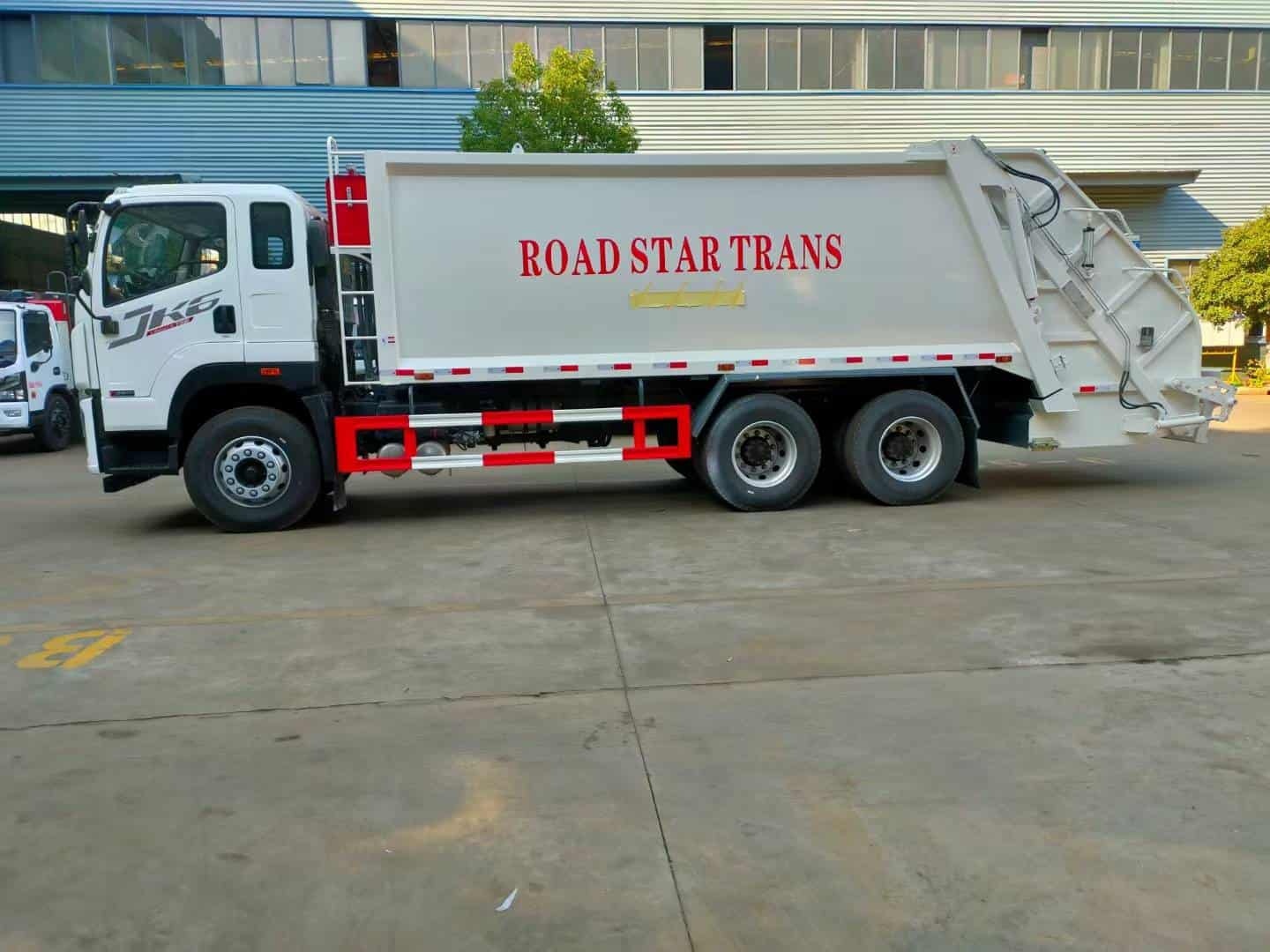Jiefang 6×4 20 cubic meter compressed garbage truck