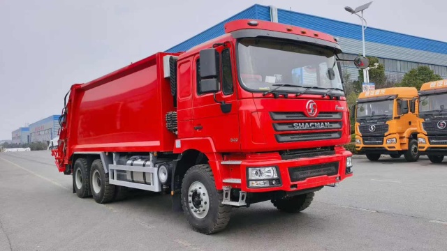 SHACMAN 6×4 20 cubic meter compressed garbage truck