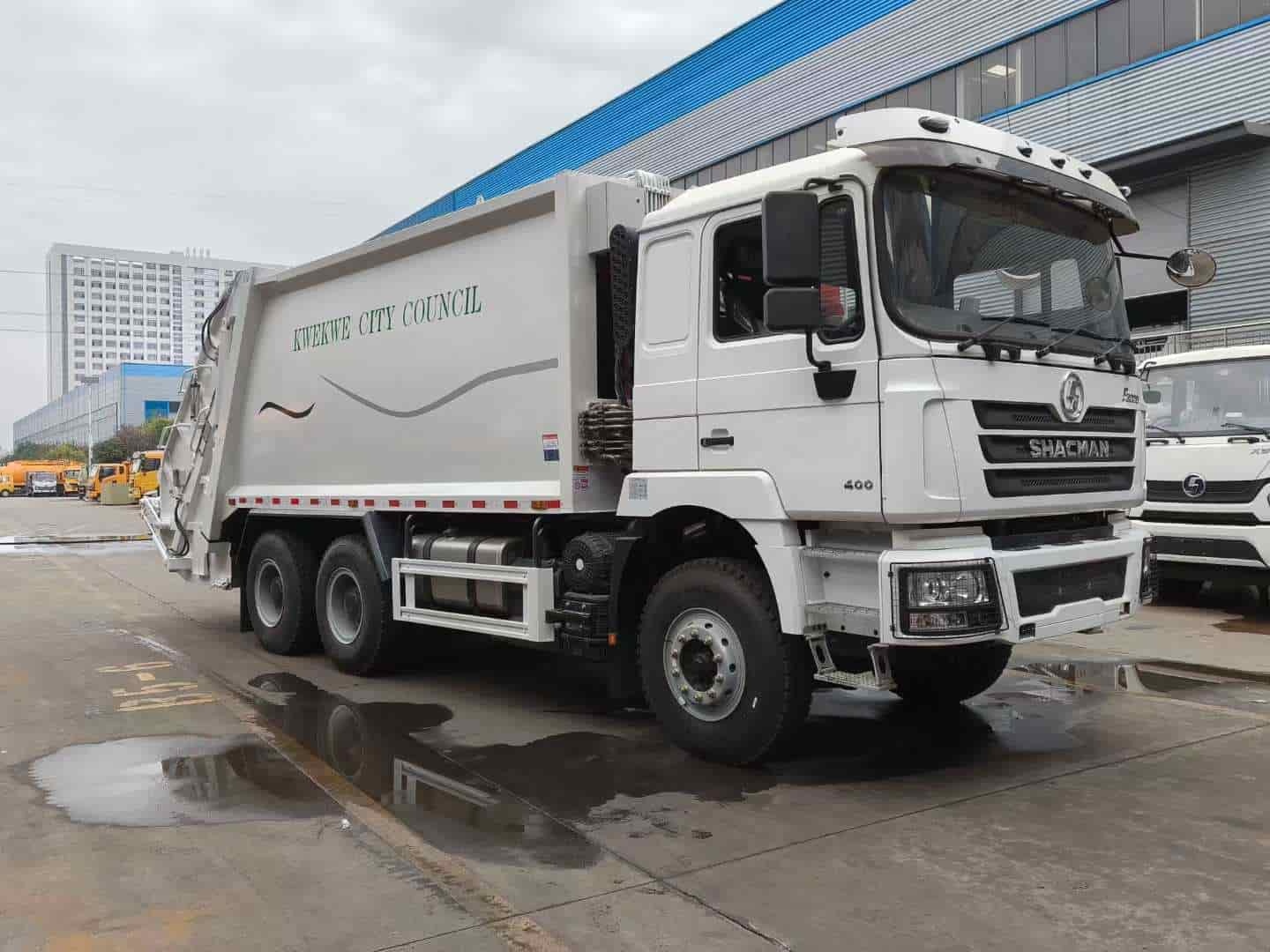 SHACMAN 6×4 23 cubic meter compressed garbage truck
