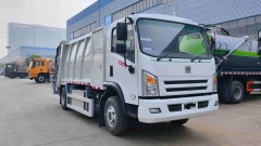 CRRC Pure Electric 8 Cubic Meter Compactor Garbage Truck