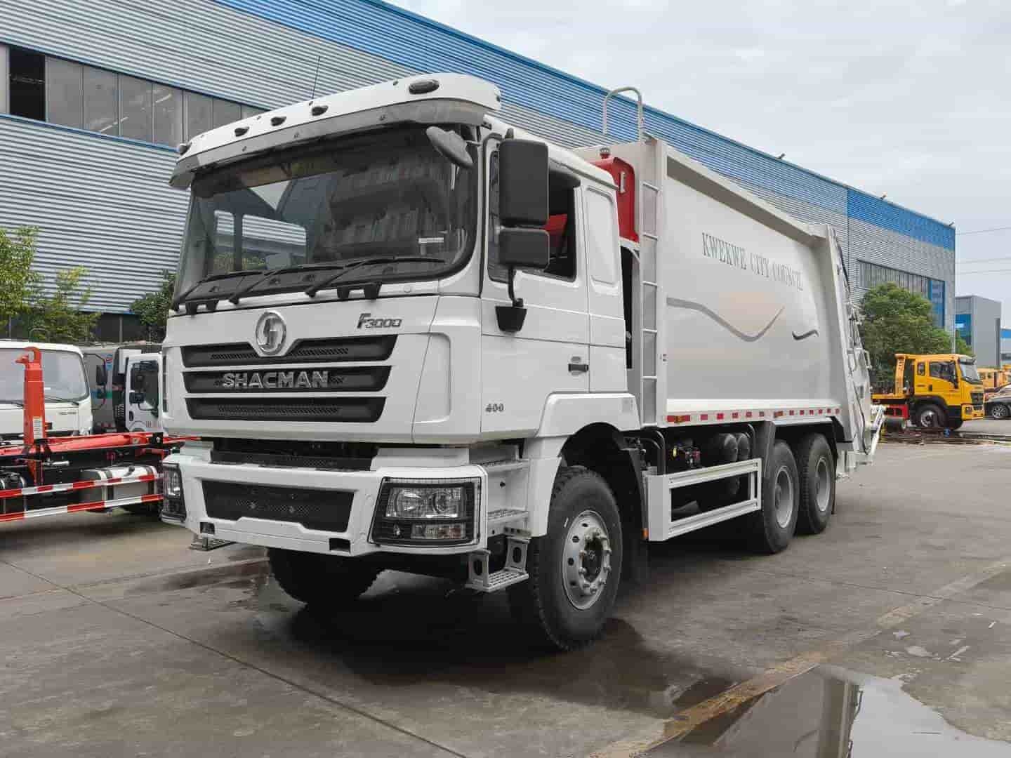SHACMAN 6×4 23 cubic meter compressed garbage truck