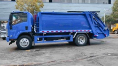 Isuzu 9 cubic meter compressed garbage truck
