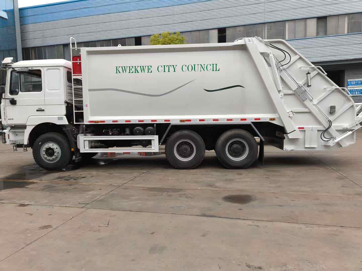 SHACMAN 6×4 23 cubic meter compressed garbage truck