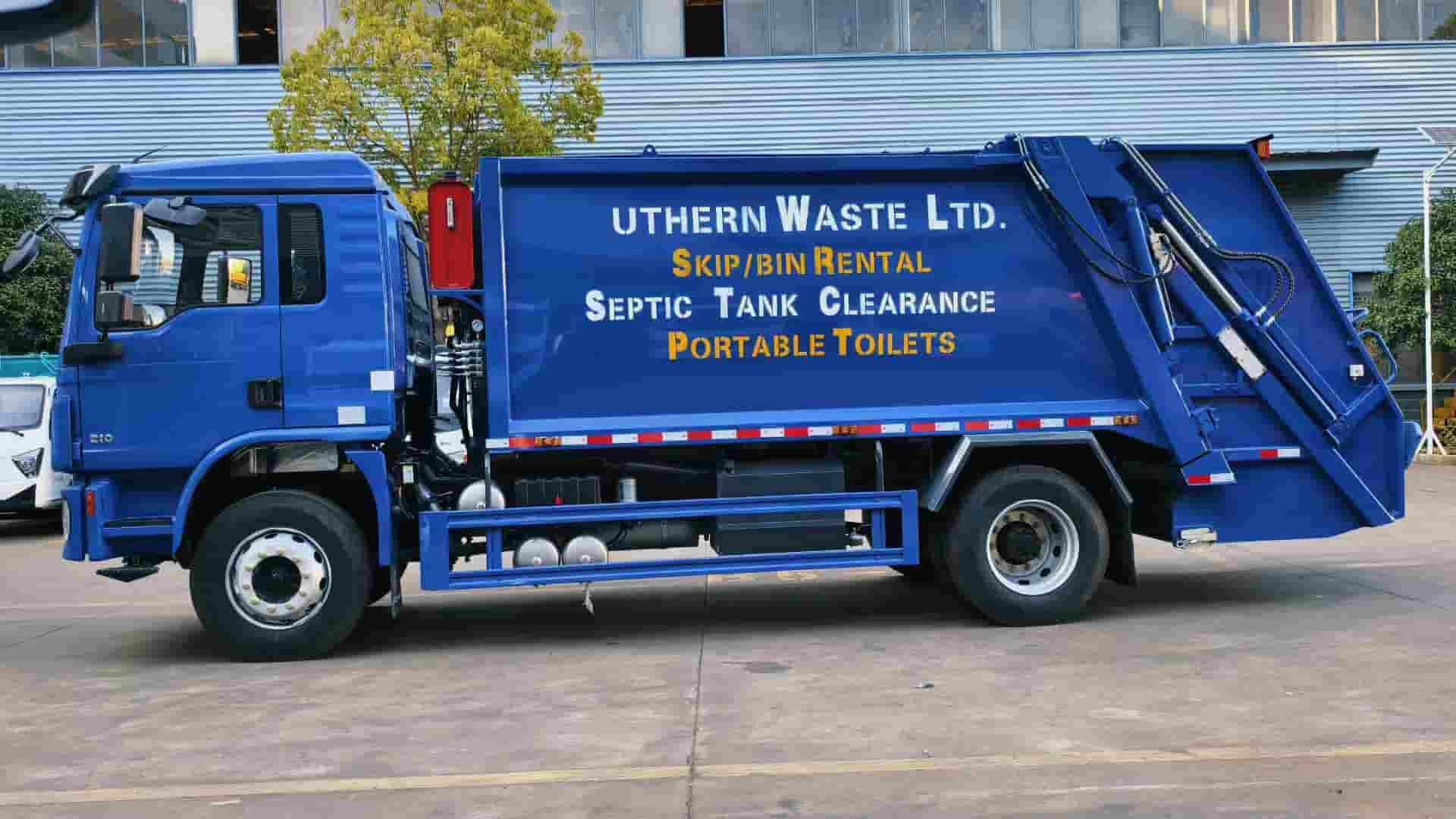 SHACMAN Delong 14 cubic meter compressed garbage truck