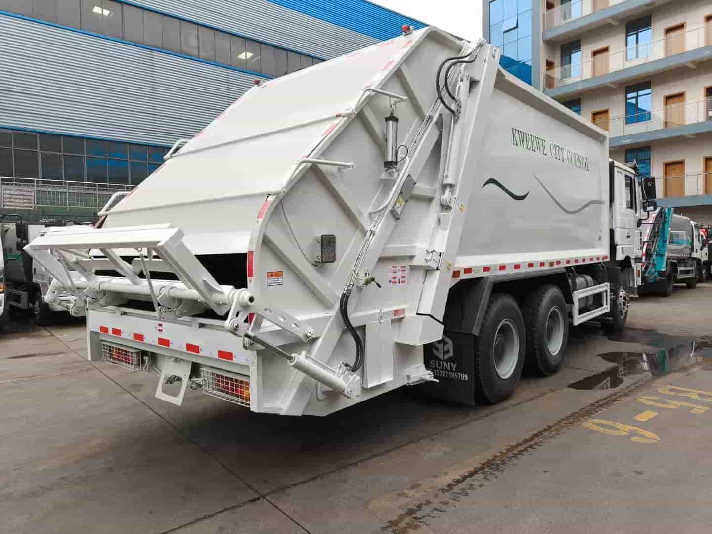 SHACMAN 6×4 23 cubic meter compressed garbage truck