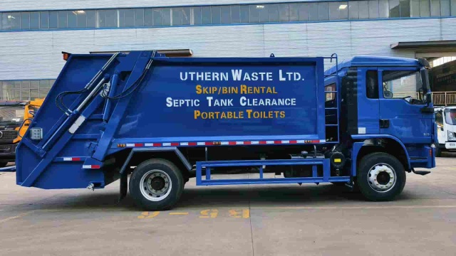 SHACMAN Delong 14 cubic meter compressed garbage truck