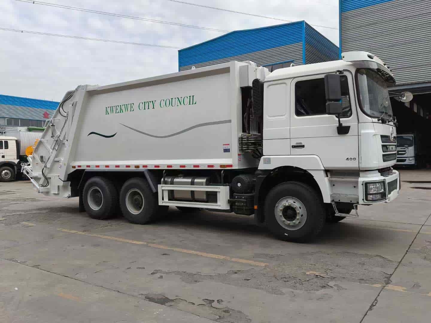 SHACMAN 6×4 23 cubic meter compressed garbage truck